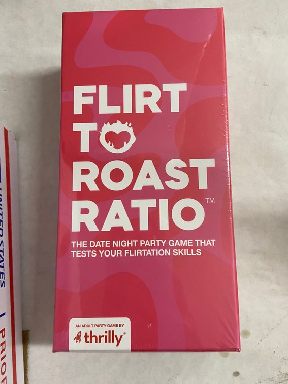 (6x Bid)Flirt To Roast Ratio Card Game