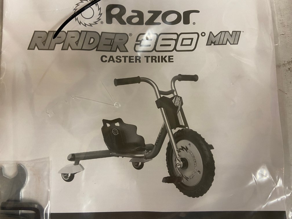 Razor Rip Rider Mini Caster Bike