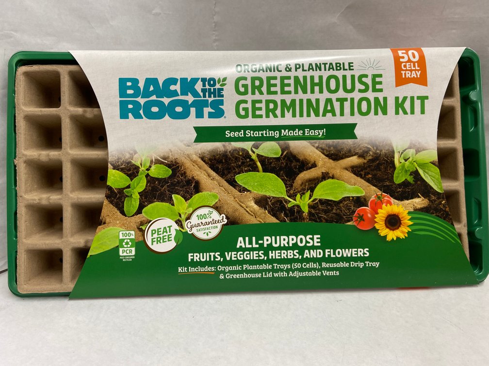 (6x Bid)Back To The Roots Green House Germination Kit
