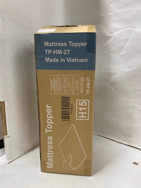 2" Foam Mattress Topper-Twin