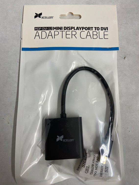 (72x Bid)Xcellon Mini Display Port To DVI Adapter Cable