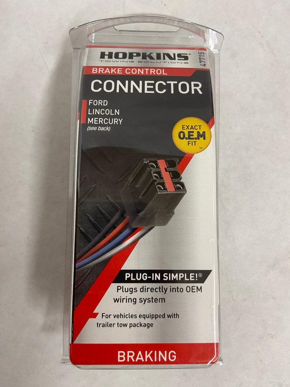 (12x Bid)Hopkins Brake Control Connector
