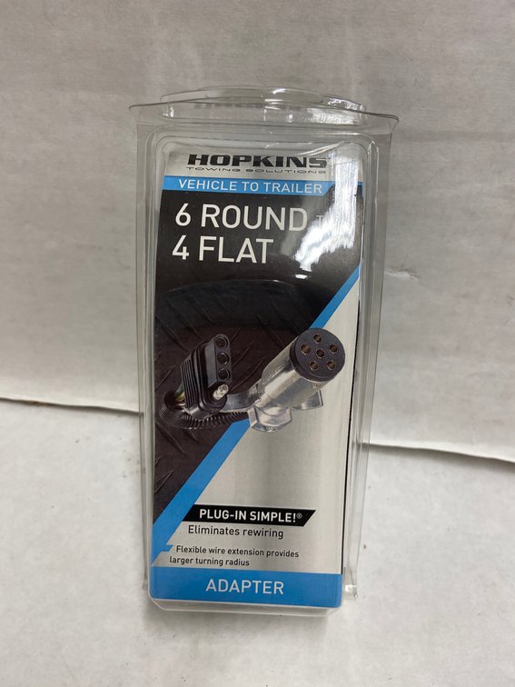 (36x Bid)Hopkins 6-Round To 4-Flat Adapter