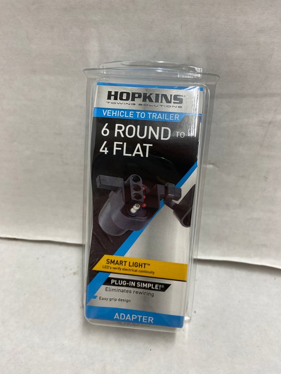 (20x Bid)Hopkins 6-Round To 4-Flat Adapter