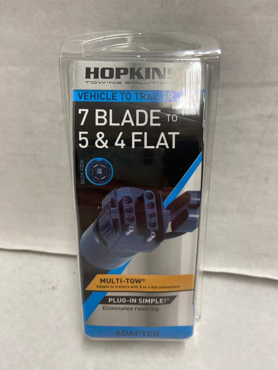 (20x Bid)Hopkins 7-Blade To 5 & 4-Flat Adapter