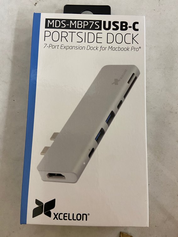 (160x Bid)Xcellon USB-C MacBook Pro Portside Dock