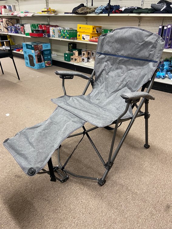 Z-Company Portable Folding Chair W/ Foot Rest