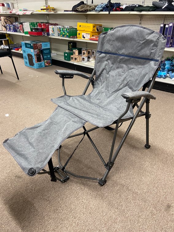 Z-Company Portable Folding Chair W/ Foot Rest
