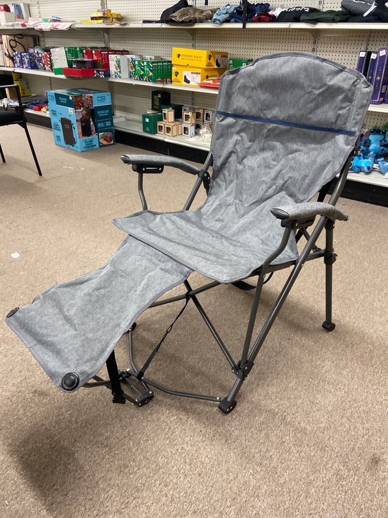 (2x Bid)Z-Company Portable Folding Chair W/ Foot Rest