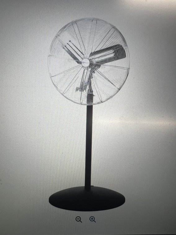 New Airmaster 24" Pedestal Fan