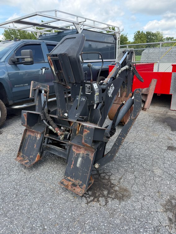 ASV Quick Attach Extendahoe Backhoe Attachment