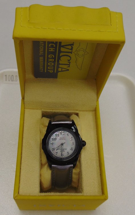 Invicta Diamond Watch in original snap-case.