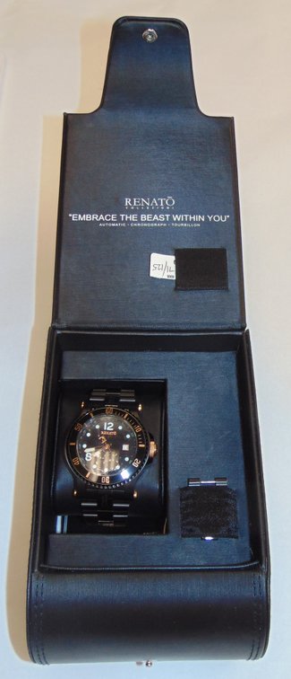 Renato GMT Watch in original Case.