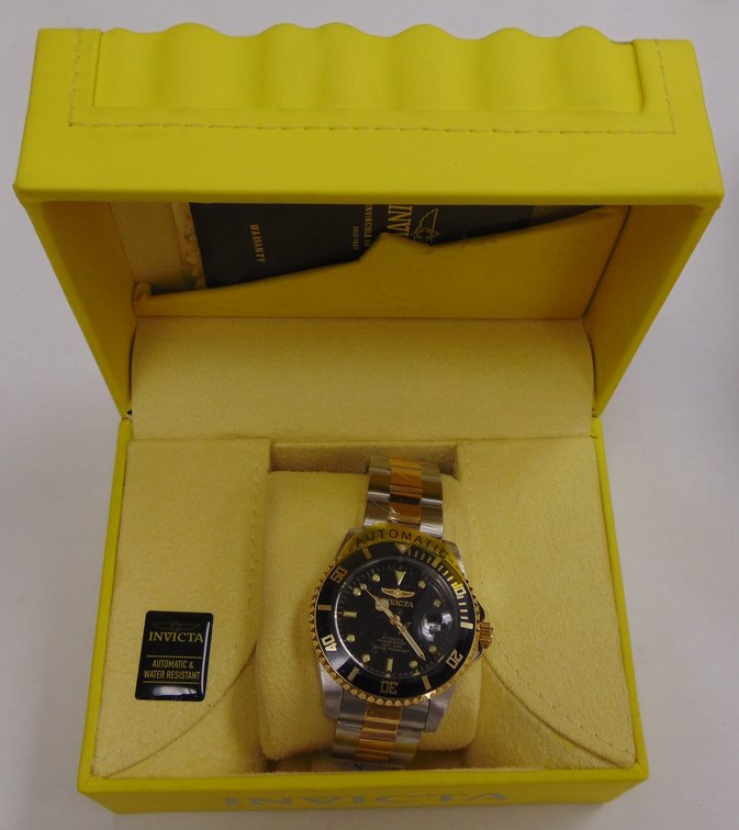 Invicta Pro Diver Model 36973 Watch in original snap-case.