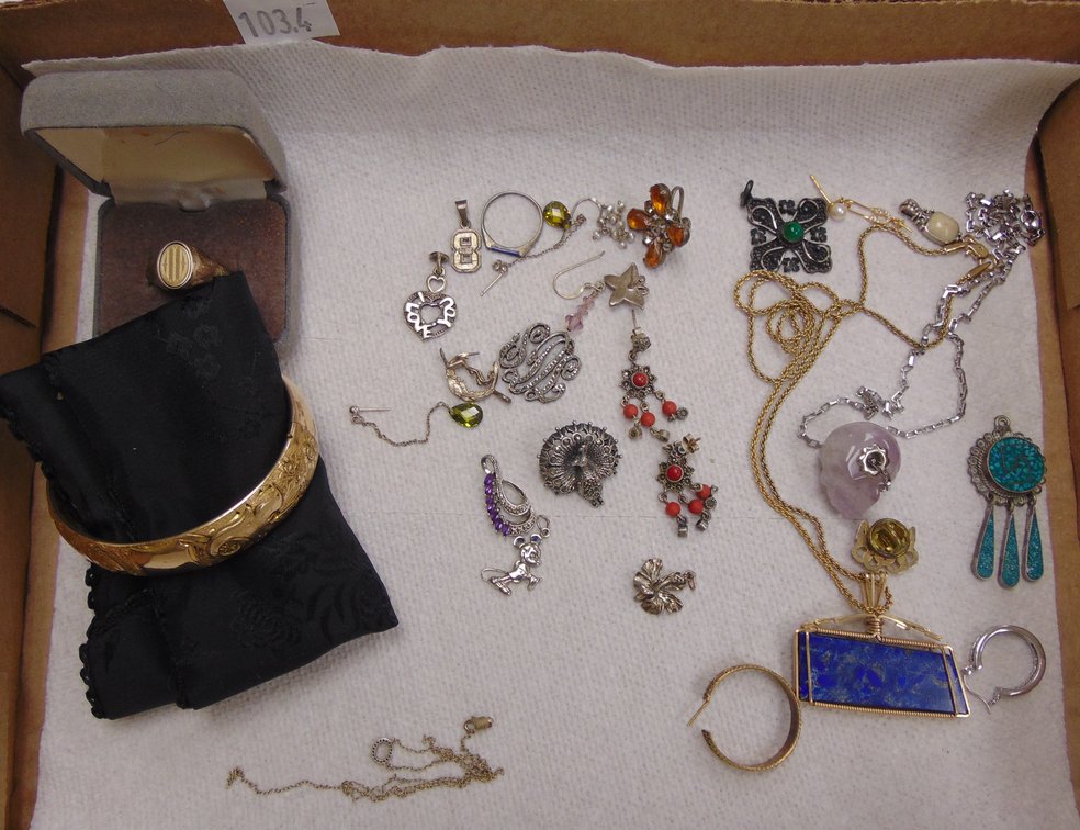 14KT Signet Ring, Sterling Jewelry, etc.