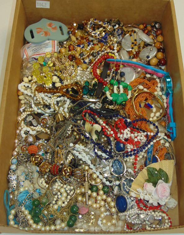 Large Variety of Costume Jewelry.