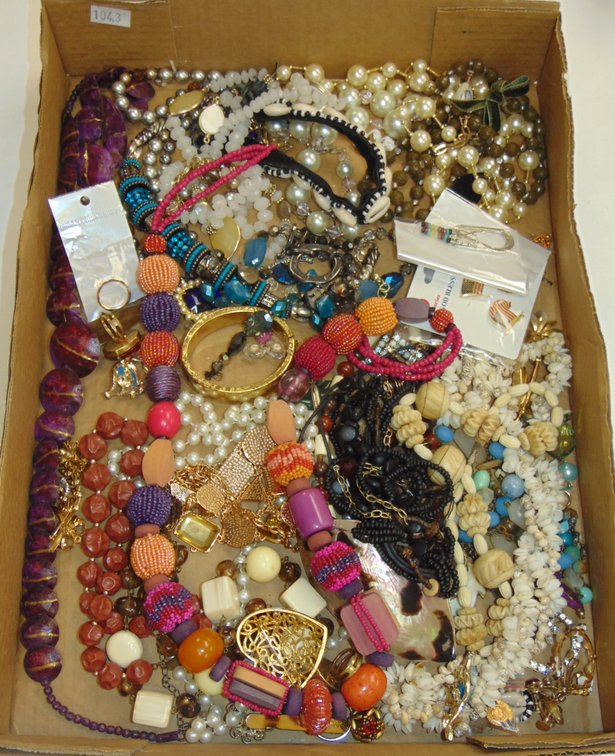 Large Variety of Costume Jewelry.