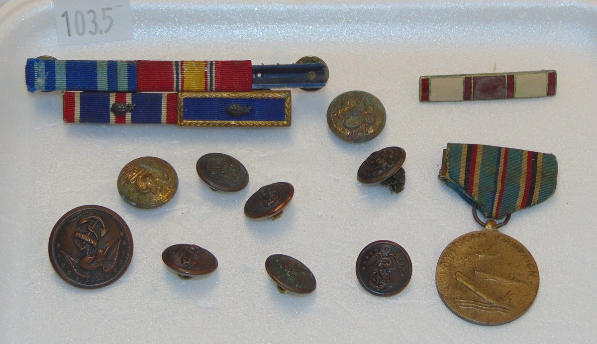 Miltary Buttons, Bars, etc.