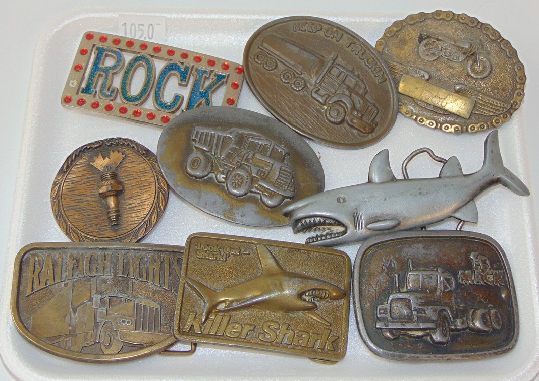 (9) Belt Buckles.