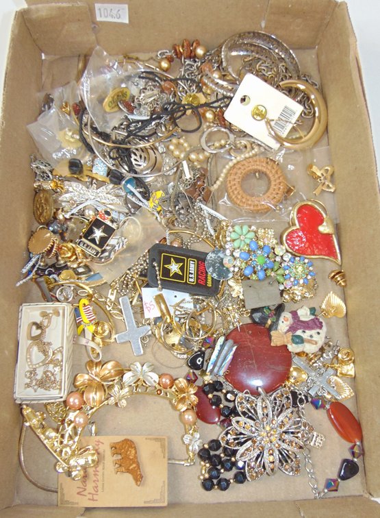 Large Variety of Costume Jewelry.