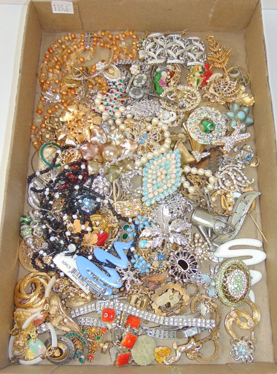 Variety of Costume Jewelry.
