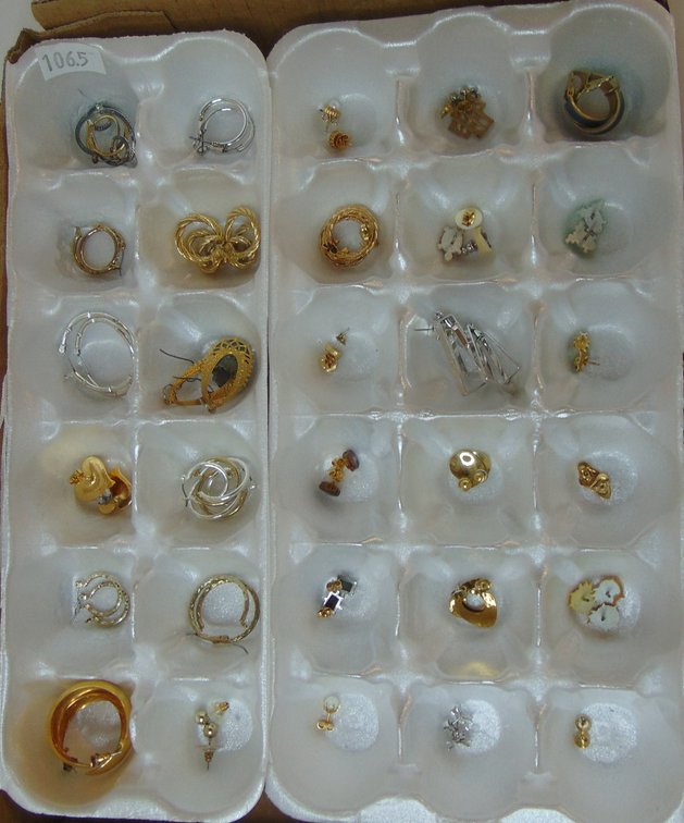 Variety of Costume Earrings.