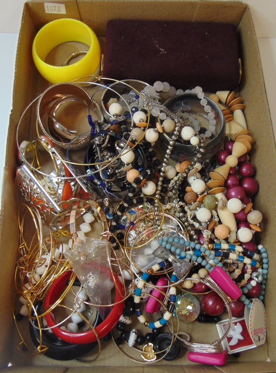 Variety of Costume Jewelry.