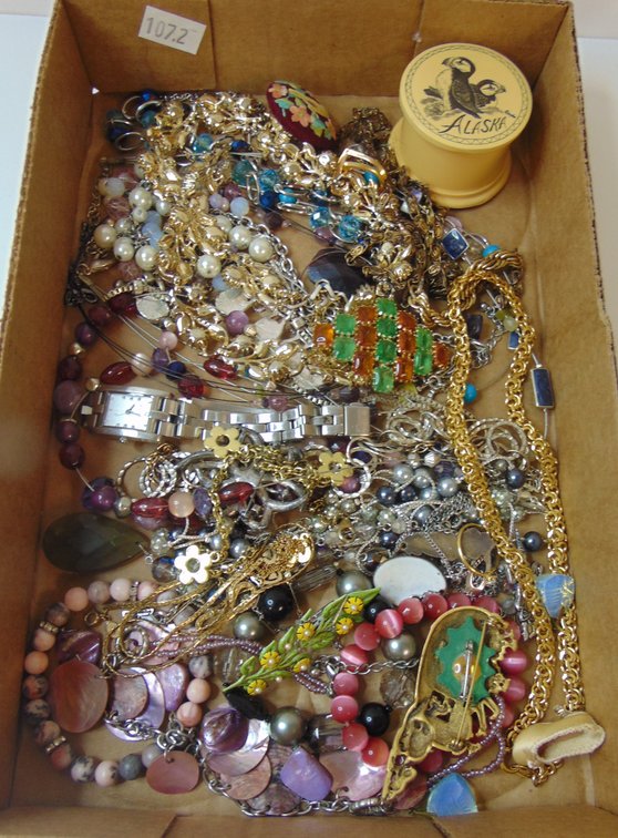 Variety of Costume Jewelry.