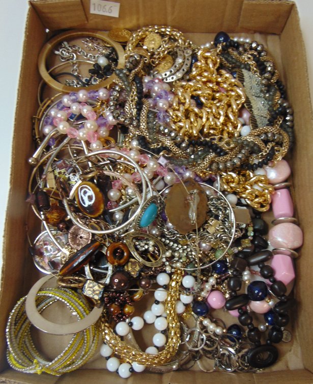 Variety of Costume Jewelry.
