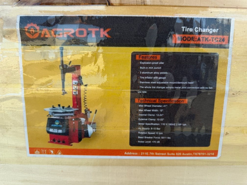 Agrotk Tire Changer