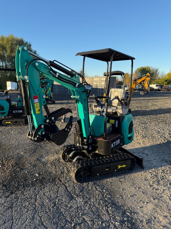 New CFG KT13R Mini Excavator