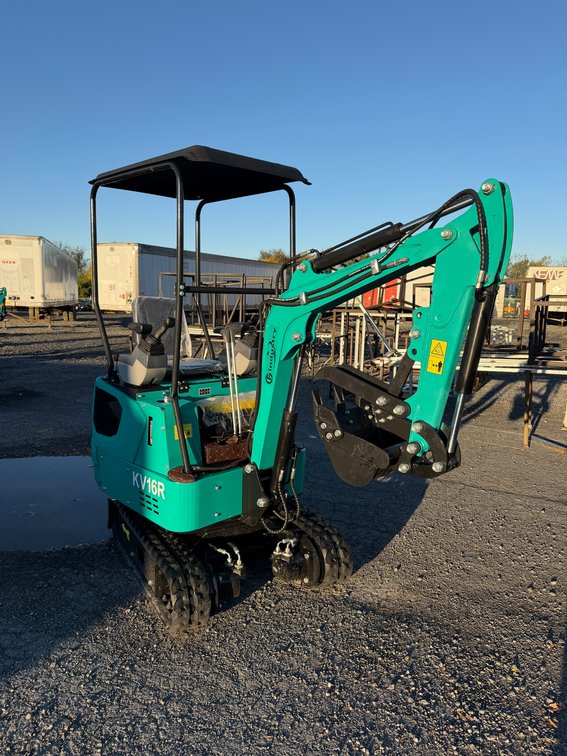 New CFG KV16R Mini Excavator