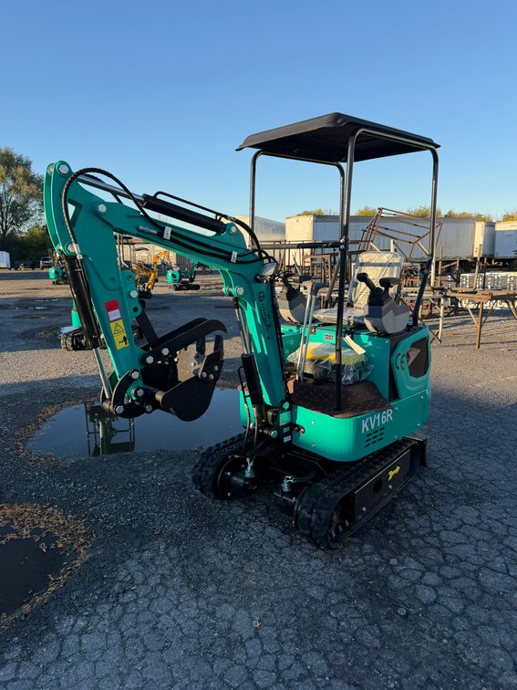 New CFG KV16R Mini Excavator