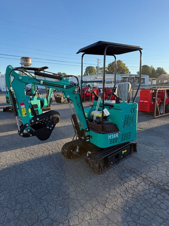 New CFG KV16R Mini Excavator