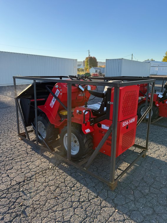 New AGT SDA-140W Mini Ride-On Skid Loader