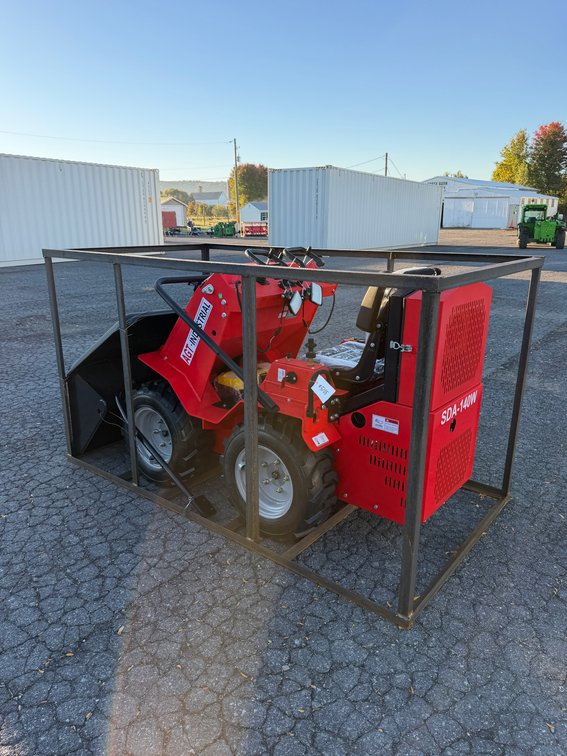 New AGT SDA-140W Mini Ride-On Skid Loader