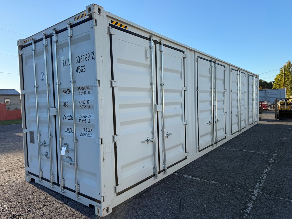 Used 40' High Cube Multi-Door Container
