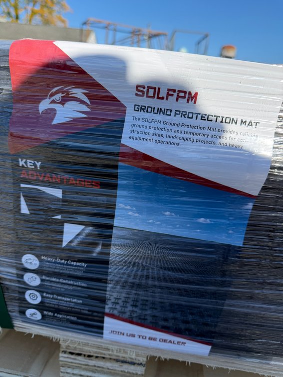 Skid Lot of Ground Protection Mats