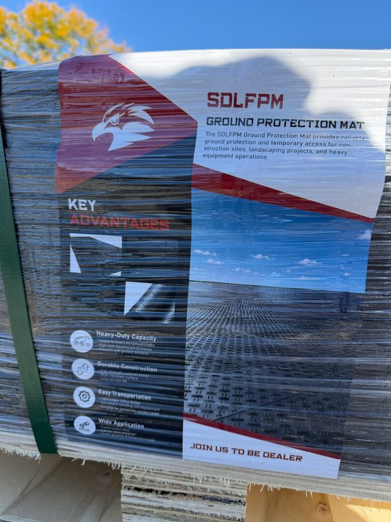 Skid Lot of Ground Protection Mats