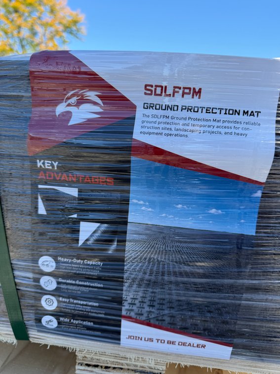Skid Lot of Ground Protection Mats