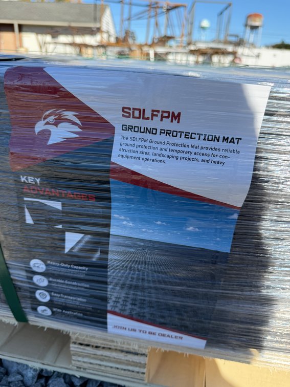 Skid Lot of Ground Protection Mats