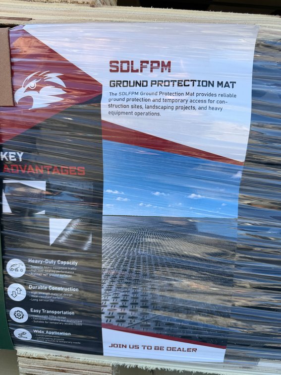 Skid Lot of Ground Protection Mats