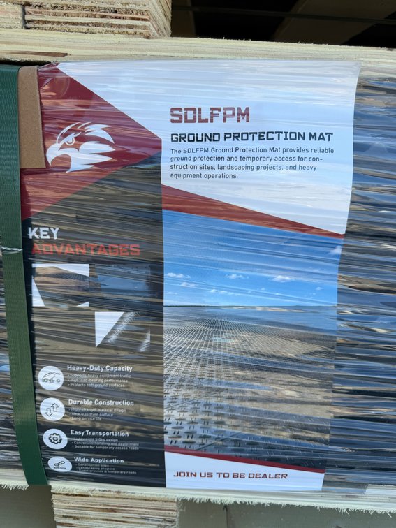 Skid Lot of Ground Protection Mats