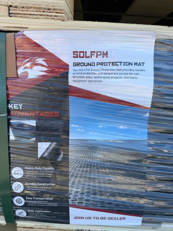 Skid Lot of Ground Protection Mats