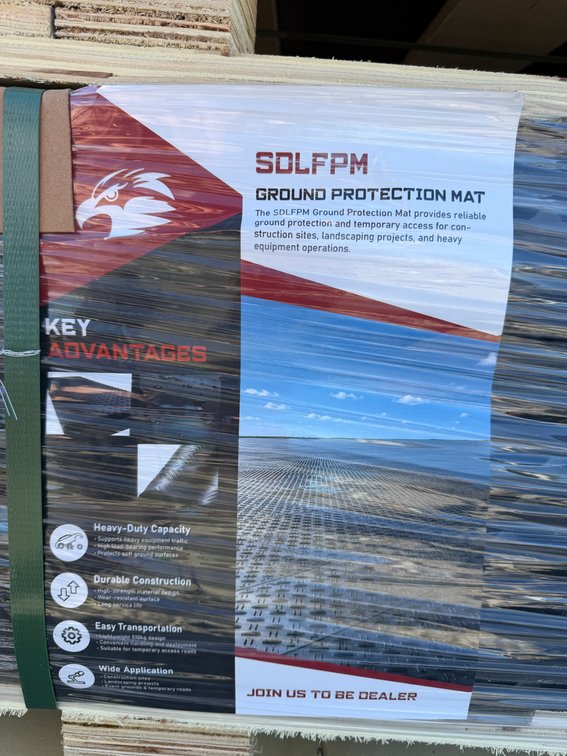 Skid Lot of Ground Protection Mats