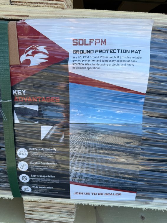 Skid Lot of Ground Protection Mats