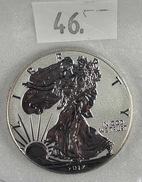 2012-S Reverse Proof Silver Eagle.
