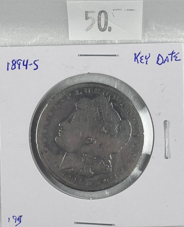 1894-S Morgan Dollar.