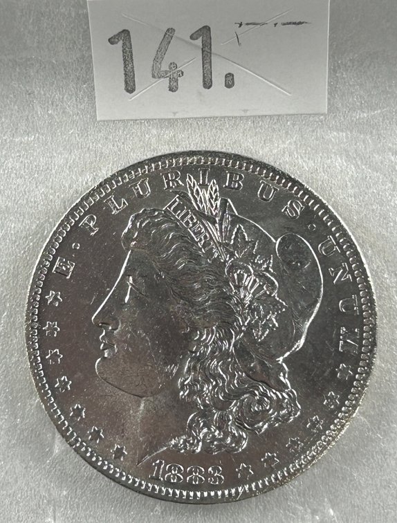 1883-O Morgan Dollar MS.