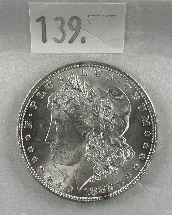 1882 Morgan Dollar MS.